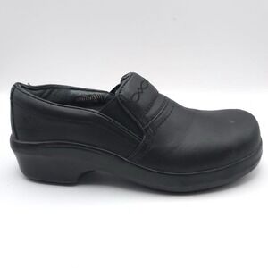 Ariat US 10B Expert Black Leather Safety Clogs Composite Toe ASTM F2413-11 FI/75